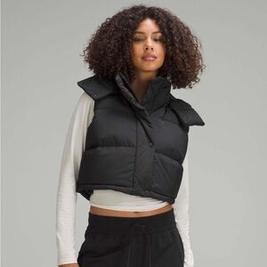 Lululemon Wunder Puff Super-Cropped Vest - Like New